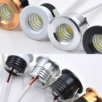 Spot LED Mini 3W encastrable pour plafond, vitrine et armoire, AC110-220V, idéal pour chambre et cuisine - Vente Flash