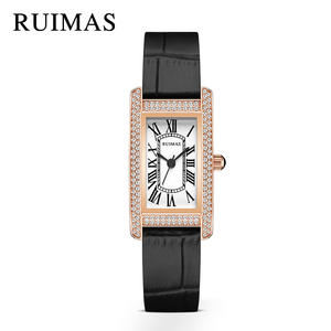 2025 nuevo reloj para mujer, esfera cuadrada pequeña, elegante y versátil, reloj de pulsera de cuarzo elegante y adelgazante - Product Image 2