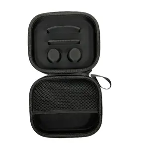 Customized Fasion Design Molded Headphone Pouch Bag EVA Protective Headphone Hard Shell Zipper Storage Case