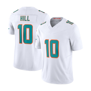 Maglie da Football Maschili di Miami 10 Tyreek Hill 1 Tua Tagovailoa 17 Jaylen Waddle 13 Dan Marino Maglia da Gioco Personalizzabile - Product Image 3