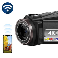 Sıcak Fırsat 4K Video Kamera DV Kamera 3.0'' Dokunmatik Ekran 16X Dijital Zoom Wifi Destekli Web Kamerası Youtube için Vlog Kamerası