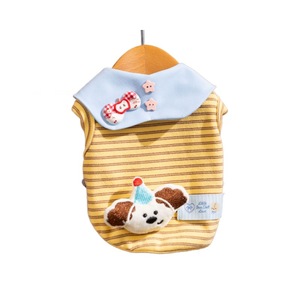 Tsyo เสื้อสุนัขการ์ตูนน่ารักเสื้อผ้าฤดูร้อนสำหรับสุนัขตัวเล็กแมวนุ่มระบายอากาศได้ดีเครื่องแต่งกายสัตว์เลี้ยงของ<span class=keywords><strong>ลูก</strong></span>สุนัข - Product Image 5