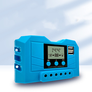 <strong>PWM</strong> Solar <strong>Controller</strong> LCD Display Solar Panel Charge and Discharge Control System Dual USB Output <strong>12V</strong> 24V 10A 20A 30A - Product Image 3