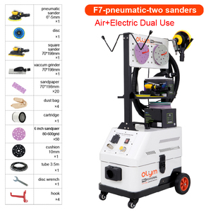 Aspirateur électrique pour voiture, machine de ponçage à sec, extraction de poussière, livraison gratuite - Product Image 2