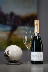 H Lanvin & Fils Blanc De Blancs-75cl-Chalky Soil Aromas-NV Dry Champagne-Dry Taste-Table <b>Wine</b> - Product Image 2