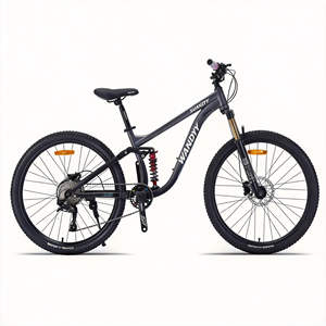 Vélo de <span class=keywords><strong>montagne</strong></span> à suspension intégrale WANDYY 1x9 vitesses L-TWOO 26 27,5 pouces avec frein hydraulique - Product Image 3