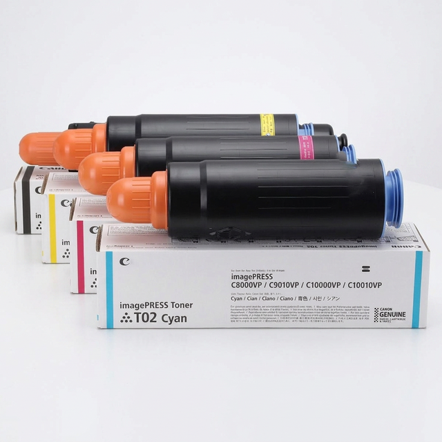 High Yield Compatible Canon T02 Toner Cartridge for Canon IPR C8000VP/9010VP/10000VP/10010VP Wholesale Bulk Order Available