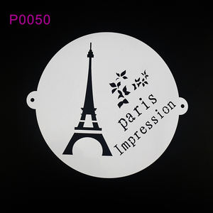 AK Set de pochoirs à gâteau en plastique personnalisés Outils de déco fondant réutilisables - Product Image 6