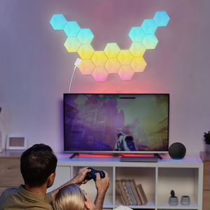 Illuminazione E-commerce fornitore di Smart Led pannelli parete Wifi Hexagon Rgb luci di colore magico per sala da gioco - Product Image 4