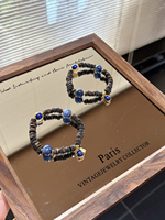 Bracelet en cristal naturel Sinyore - Bois d'agar