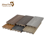 Planches de terrasse en composite bois-plastique ZipDeck faciles à installer et à remplacer, co-extrusion, revêtement de sol en composite WPC