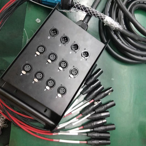 Âm Thanh 12 Kênh 30M <span class=keywords><strong>Xlr</strong></span> Cấu Hình Thấp Rắn Cáp Với 4 <span class=keywords><strong>Trs</strong></span> Trả Lại Bảng Mạch Rắn Cho Ghi Âm Sân Khấu Phòng Thu PA DJ Sử Dụng - Product Image 3