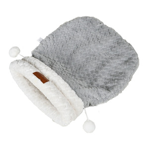 Niche pour chat chaude, nid pour chat, sac de couchage pour chaton fermé pour l'hiver, chaleur et sécurité, fournitures pour animaux de compagnie pour l'hiver - Product Image 3