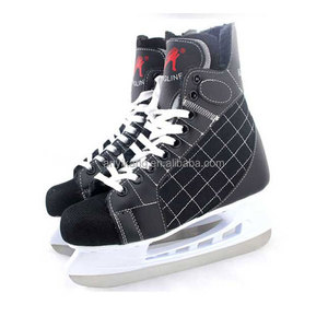 Patins de hockey sur <span class=keywords><strong>glace</strong></span> de compétition Pro Chaussures de patinage sur <span class=keywords><strong>glace</strong></span> Vente en gros d'usine OEM à lacets avec soutien de la cheville - Product Image 3