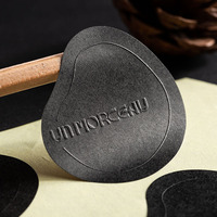 Etiquetas Adhesivas Personalizadas con Patrón de Árbol Cóncavo-Convexo, Hechas a Mano, con Código QR y Logotipo, para Sellado de Cajas y Publicidad