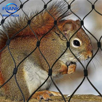 Cage pour animaux en treillis métallique en acier inoxydable, résistance élevée, barrière de sécurité pour volailles et jardin