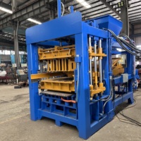 Máquina de Producción de Bloques de Cemento Hidráulica QT8-15, Moldeadora Automática de Ladrillos de Hormigón para el Mercado de la Construcción en África