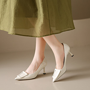 Nuove <span class=keywords><strong>Scarpe</strong></span> da <span class=keywords><strong>Donna</strong></span> <span class=keywords><strong>con</strong></span> <span class=keywords><strong>Tacco</strong></span> 7cm, Design Trendy 2026, Leggere e Eleganti per Ufficio e Feste - Product Image 2