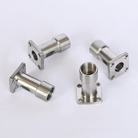 Support cylindrique carré 20*25 en acier inoxydable 304, raccords de base pour équipement de remplissage