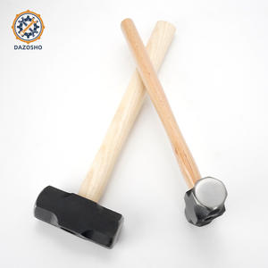 مطرقة ثقيلة ثمانية الأضلاع بمقبض خشبي، وزن 1/2/3 رطل، رأس فولاذي مطروق للهدم والبناء - Product Image 3