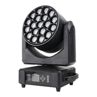 Projecteur LED 19x25W RGBW 4-en-1 à effet Bee Eye avec zoom, DMX512, pour scène, faisceau et wash, idéal pour DJ, discothèque, mariage, fête, concert