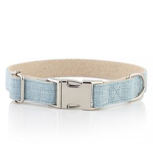 COCO BUDDY Desain Asli Grosir Perusahaan Kerah Anjing Rami Dapat Disesuaikan Kerah Anjing Rami Kerah dan Tali Anjing Set - Product Image 4