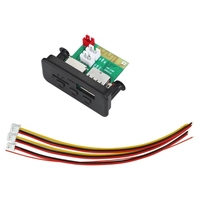 Autoradio Bluetooth 5.0 compatible Bluetooth, lecteur MP3, 5V 12V, module de décodeur MP3 WMA, radio FM, TF, USB, 3,5 mm AUX pour voiture