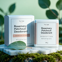 Déodorant International OEM au Romarin et Patchouli, Professionnel, Premium, Naturel, Doux, Efficace, Avancé, Quotidien, Riche et Pur