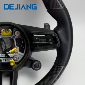 Volante Deportivo de Fibra de Carbono de Alta Calidad para <span class=keywords><strong>Porsche</strong></span> CARRERA GT 991 <span class=keywords><strong>911</strong></span> 992 718 Multifunción, Duradero, Gran Venta, OEM - Product Image 3