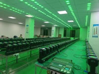 GMT MAITE Projecteur LED à tête mobile Infinite Beam 5x80W RGBW Ra80 Stroboscope Arc-en-ciel pour Scène, Discothèque, Club, KTV, Bar, Éclairage de Fête DMX512