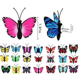 <b>Fly</b> <b>Strips</b> Sticky Indoor Hanging with Butterfly Pins - Product Image 2