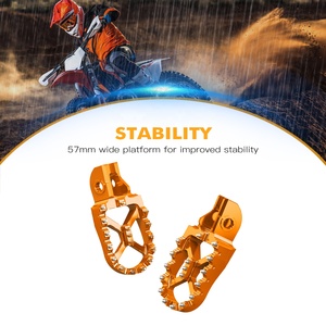 NiceCNC – pédales larges de Motocross pour <span class=keywords><strong>KTM</strong></span> 85 <span class=keywords><strong>SX</strong></span> 2018-2022 250 <span class=keywords><strong>350</strong></span> 450 <span class=keywords><strong>SX</strong></span>-<span class=keywords><strong>F</strong></span> XC-<span class=keywords><strong>F</strong></span> <span class=keywords><strong>2016</strong></span> - Product Image 4