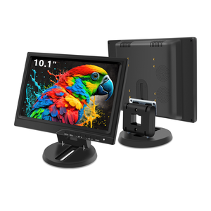 Écran LCD 10,1 <span class=keywords><strong>pouces</strong></span> 1280*800 HD, moniteur <span class=keywords><strong>PC</strong></span> 60Hz, panneau VA, écran d'ordinateur avec VGA HDNI USB pour voiture, industrie et entreprise - Product Image 1