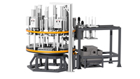 Ligne de production de pulpe moulée Machine de production de couvercle de papier Solution moulée de pulpe