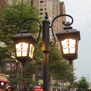 โคมไฟสนามหญ้าอะลูมิเนียมหล่อ IP65กันน้ำเสาตกแต่ง IP55กันน้ำ - Product Image 5