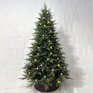 Wholesale Factory High Quality Flocked Realistic <b>Christmas</b> <b>Tree</b> 7ft to 10ft <b>Modern</b> Artificial <b>Christmas</b> <b>Tree</b> Full PE PVC - Product Image 3