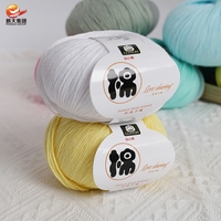 Ventes chaudes Fil fantaisie 8 brins peigné teint 100% coton biologique de haute qualité recyclé
