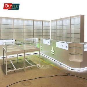 Tobacco <b>Show</b> Display <b>Rack</b> Tall Cigar Display Cabinet Humidor Smoke Shop Wood Hookah Fixture Glass Display Showcase Counter - Product Image 4