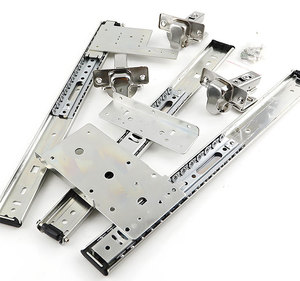 รางสไลด์ประตูแบบพกพาสำหรับตู้ซ่อนระบบสไลด์ประตูตู้ - Product Image 4