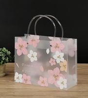 Sacs fourre-tout à fleurs en plastique PVC givré personnalisés pochette debout avec valve sérigraphie pour quantité minimale de commande d'emballage 100 pièces échantillon gratuit