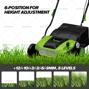 Brosse électrique pour <span class=keywords><strong>gazon</strong></span> artificiel 1500W 230V-240V, <span class=keywords><strong>aspirateur</strong></span> à <span class=keywords><strong>gazon</strong></span> électrique avec largeur de travail de 360 mm et sac de collecte de 45L - Product Image 5