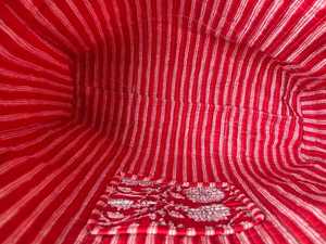 Hand Block Printed Quilted Cotton Tote <b>Bag</b> <b>Lightweight</b> Everyday Carry Shoulder Shopping Handbag - Product Image 6