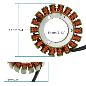 Reemplazo de bobina de estator de motocicleta GOOFIT DC para <span class=keywords><strong>CF</strong></span> <span class=keywords><strong>Moto</strong></span> 800CC CF800 ATV X8 0800-032000 - Product Image 2