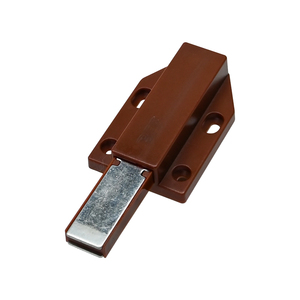Loquet magnétique à pousser pour ouvrir les portes d'armoires, dispositif <span class=keywords><strong>de</strong></span> rebond invisible, quincaillerie <span class=keywords><strong>de</strong></span> meubles modernes en plastique pour <span class=keywords><strong>cuisine</strong></span>, vente chaude - Product Image 1