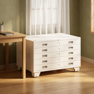Engineering A0 Size Steel Base-mounted Map Cabinet Drawing <b>File</b> Cabinet <b>Drawer</b>-type Customized Base-mounted Map Cabinet - Product Image 5