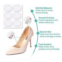 Coussinets de talon en mousse autocollants antidérapants pour chaussures amples – Inserts confortables et souples