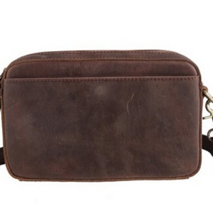 Portefeuilles en cuir Boshiho pour homme, sac à main en cuir de vachette, sac bandoulière pour homme - Product Image 2