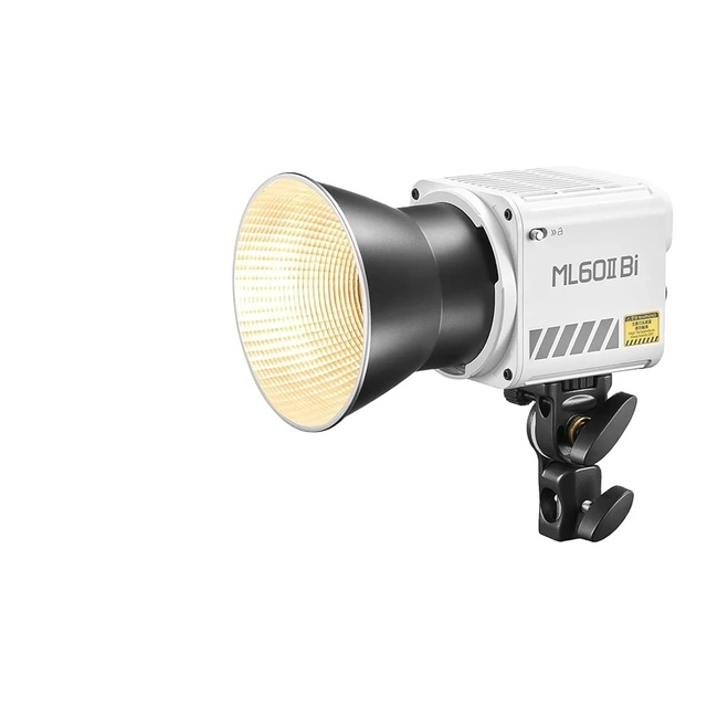 Godox ML60II Bi 70W 2800K to 6500K Bi-color LED Video Light with Bowens Wireless Mount Control for Photography CRI 96 TLCI 97