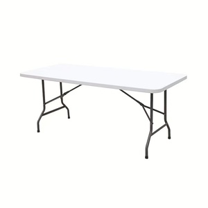 Table pliante en plastique, Portable, loisirs, pique-nique, Banquet léger, événements en plein air, mariage, vente en gros - Product Image 3