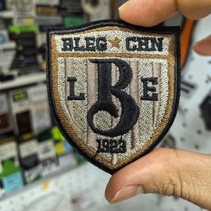 <span class=keywords><strong>Patch</strong></span> brodé personnalisé à transfert thermique, logo rond, broderie à repasser, lettres, casquettes, <span class=keywords><strong>patch</strong></span> brodé en chenille avec velcro - Product Image 2